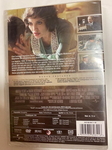 DVD Changeling En Sann Historia INPLASTAD