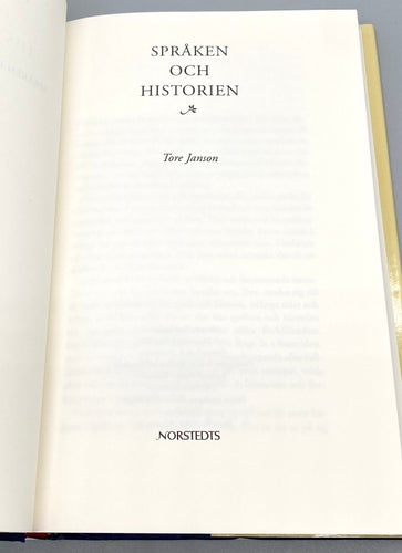 Språken och historien av Tore Janson