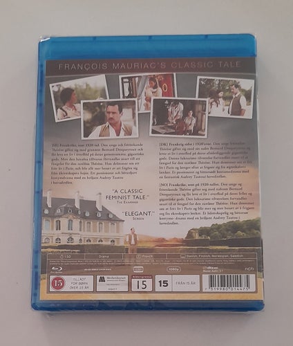 Therese Desqueyroux Blu-ray / Audrey Tautou / Ny Inplastad / Svensk Text