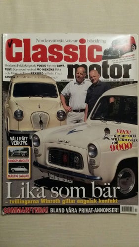 Classic motor nr 7 2008: Austin A35 Countryman, Ford Escort 1958, Jaguar Mk VII