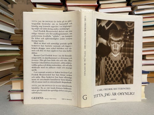 Titta jag är osynlig! av Carl Fredrik Reuterswärd. Bok. Very Fine plus