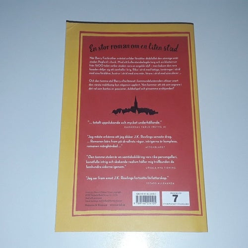 Den tomma stolen av J.K. Rowling, 2012