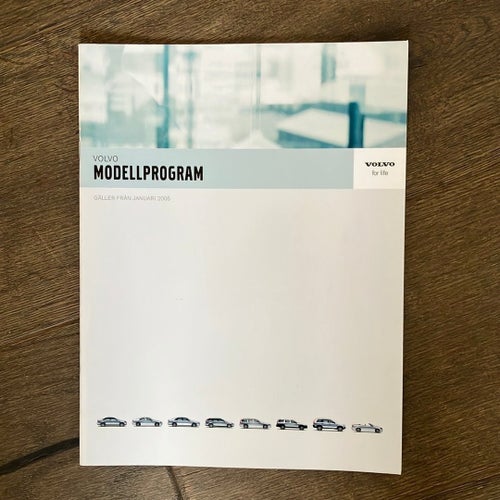 Volvo Modellprogram Gäller Från Januari 2006