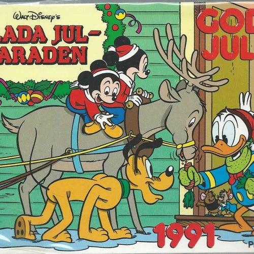WALT DISNEYÂ´S JULALBUM - GLADA JULPARADEN 1991