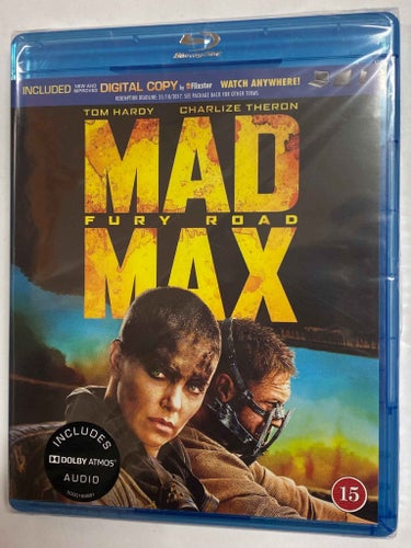 Blu-ray Mad Max Fury Road INPLASTAD