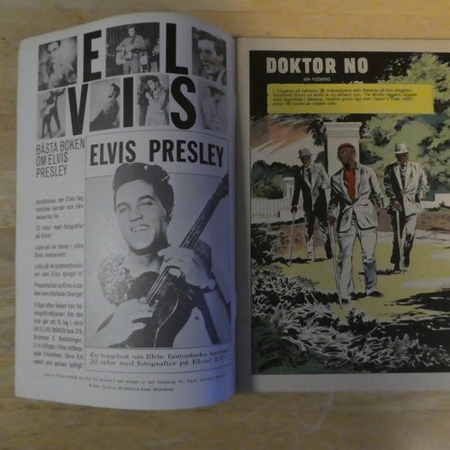 DOKTOR NO (James Bond)Ian Flemming Detektiväventyr 1962 Mycket bra skick
