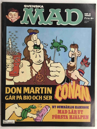 MAD - 1982:9 VF-NM