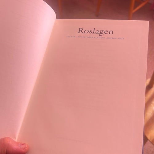 Roslagen - Svenska Turistföreningens Årsbok 1994