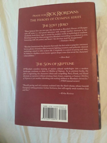 The Mark of Athena av Rick Riordan, 2012