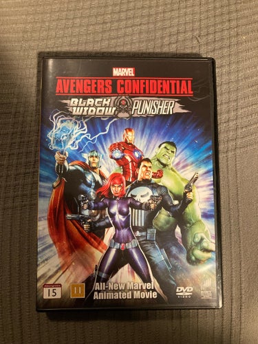 Avengers Confidential: Black Widow & Punisher DVD