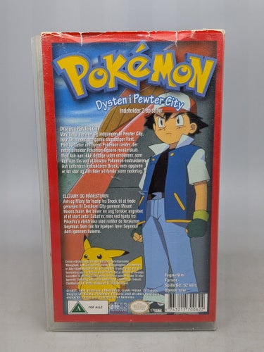 Pokémon - Dysten I Pewter City - Danskt tal - VHS