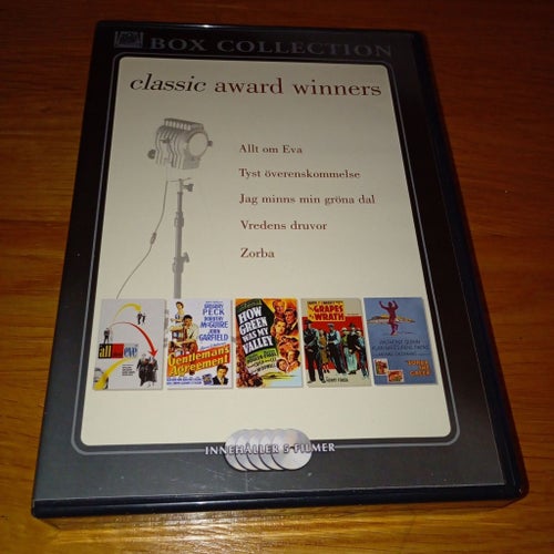 DVD-Box Collection Classic Award Winners - 5 Filmer, Toppskick!
