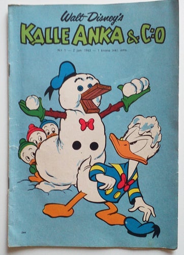 Kalle Anka & C:o, nr 1 1963