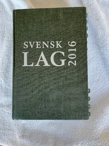 Svensk Lag 2016 av Henrik Lindblom och Kenneth Nordback