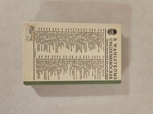Ny bok Hitchkock Morrande monstrets gåta Oöppnad Oläst Vintage