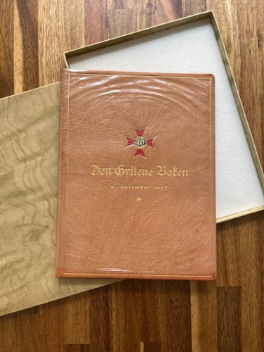 [Esoterism] BIBLIOFIL PRAKTUTGÅVA. Den Gyllene Boken, 1947. IOGT