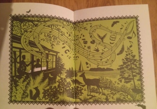 Björn Ulvaeus från Abbas barnbok. The Little White Piano