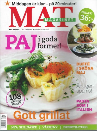 MAT MAGASINET NR 5 2011 - GOTT GRILLAT .....