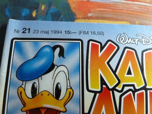 KALLE ANKA & C:O, 1994 NR 21, TIDNING