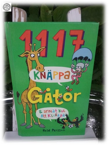 1177 Knäppa gåtor & annat kul av Reid Persson Utmärkt skick