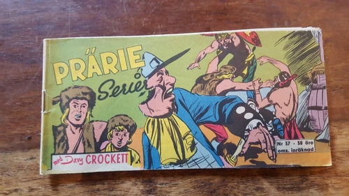 Prärieserier Med Davy Crockett / nr 37, 1961 / Gott skick