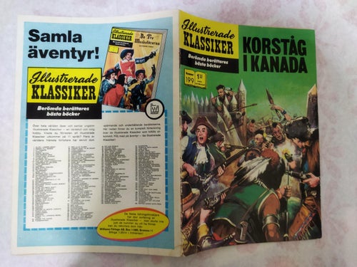 Illustrerade Klassiker nr 199 Korståg i Kanada. Very Fine