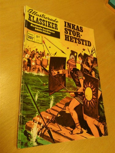 illustrerade klassiker nr 207 Inkas storhetstid