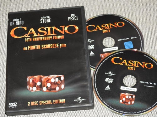 Casino DVD (2 disc) Maffia Collection Robert De Niro Sharon Stone Joe Pesci