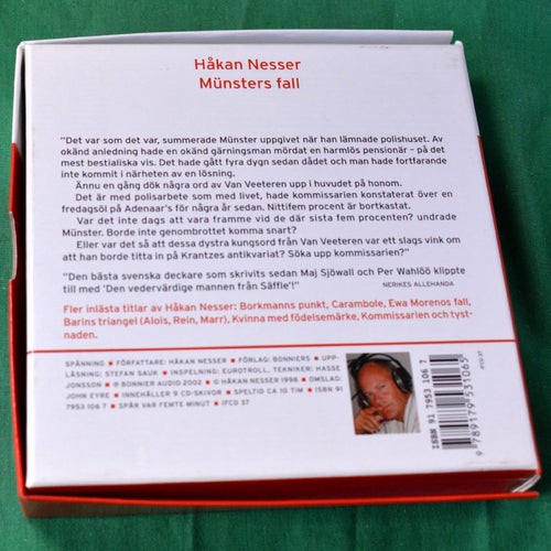 Ljudbok Håkan Nesser Munsters Fall