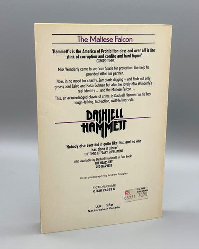 The Maltese Falcon av Dashiell Hammett (pocket på engelska)