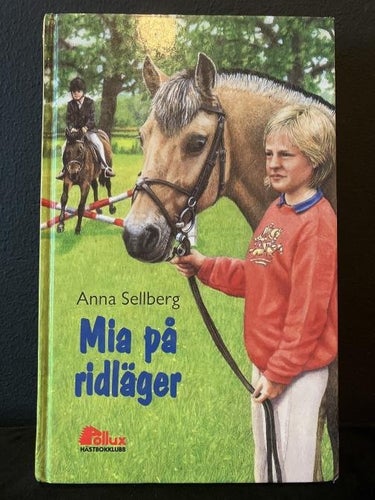 Bok - Mia på ridläger av Anna Sellberg