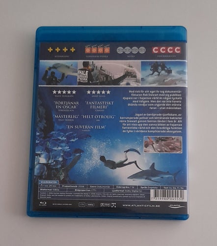 Sharkwater Blu-ray / Svensk Text / Repfri Skiva