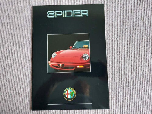 Alfa Romeo Spider 1991 ? in english (för S DK SF ) ..