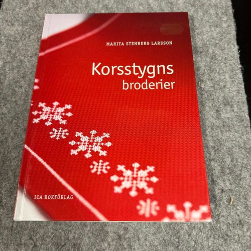 Marita Stenberg Larsson - Korsstygnsbroderier - Broderier korsstygn