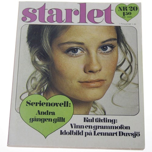 Starlet - 1970 - NR 20 - Idolporträtt: Lennart Duvsjö