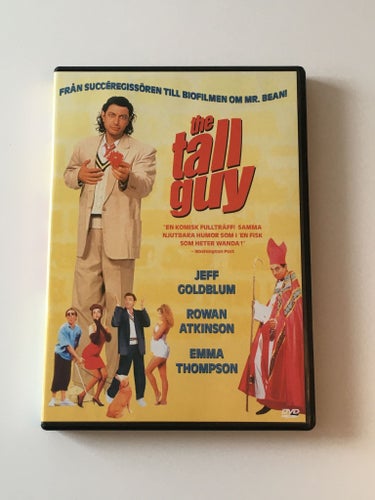 The tall guy (Jeff Goldblum, Rowan Atkinson, 1989). Beg. DVD