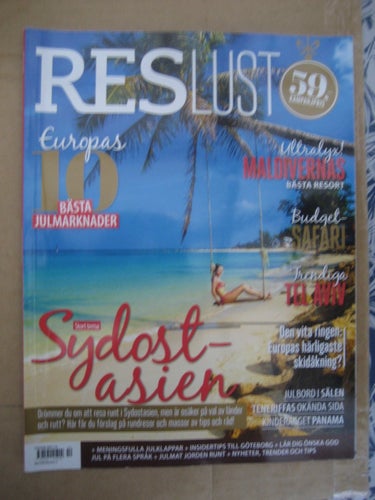 Reslust Nr:10-2018 (Sydostasien)