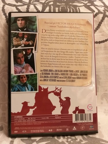 Victor Hugos - Les Miserables / Les Misérables (1978) DVD Anthony Perkins