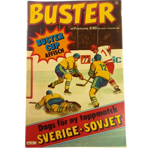 Buster - 1975 - NR 2 - Bilaga: Buster Cup 1974 - 75