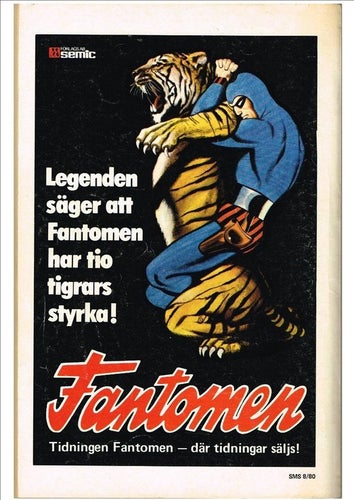 SM SPECIAL Seriemagasinet nr 8 1980