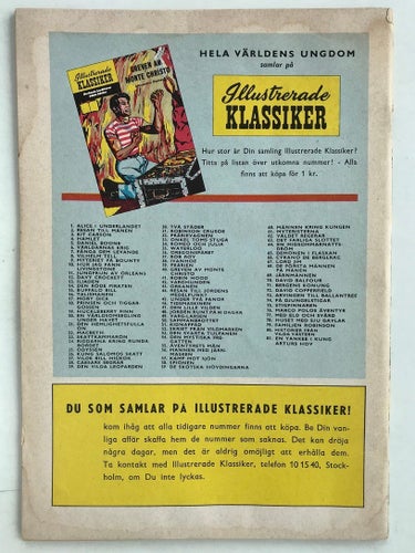 Ill Klassiker - 80. Historier från Vilda Västern. FN