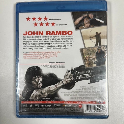 Rambo - Blu-ray, ny!
