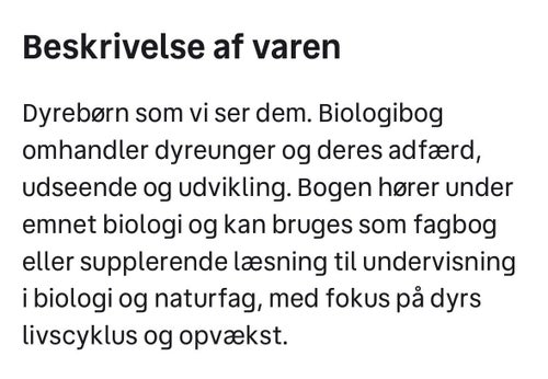 Djurungar som vi ser dem av Ingvard Liberkid
