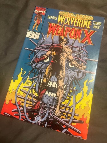 Marvel comics presents #72, KEY, NM, Wolverine weapon X!