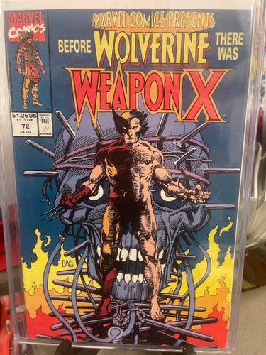 Marvel comics presents #72, KEY, NM, Wolverine weapon X!