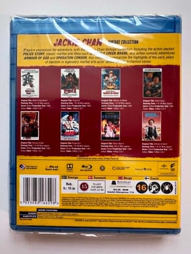 Jackie Chan Vintage collection blu-ray NY inplastad!