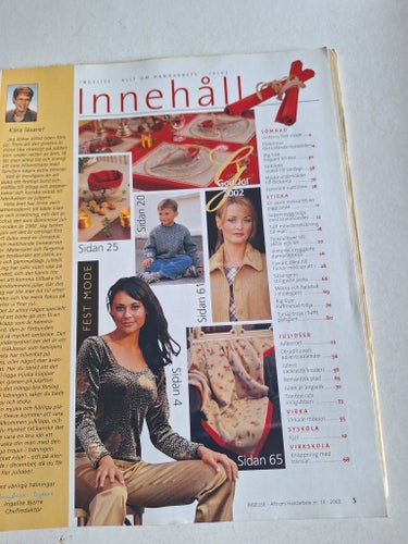 Ingelise Allt om Handarbete Nr. 10 November 2002