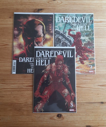 Daredevil: Cold Day In Hell #1-3 (komplett) - Marvel 2025
