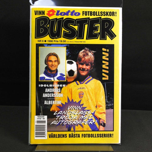 Buster - 1996 - NR 6 - Poster: Albertini | Andreas Andersson