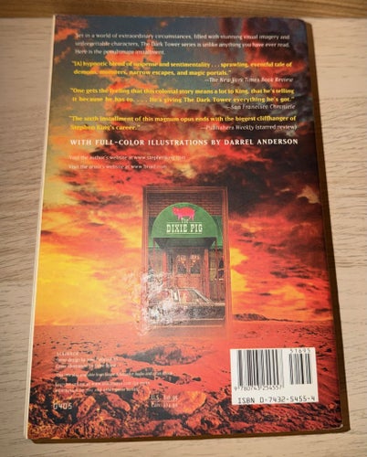 "The Dark Tower VI: Song of Susannah" by Stephen King, illustrated.
